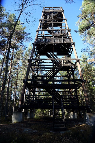 Utkikstorn vid Färnebofjärden