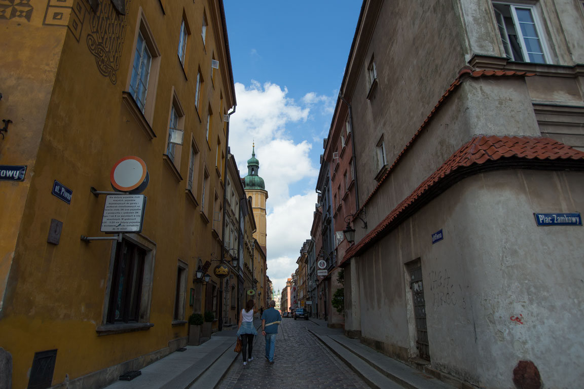 Gränd i gamla stan