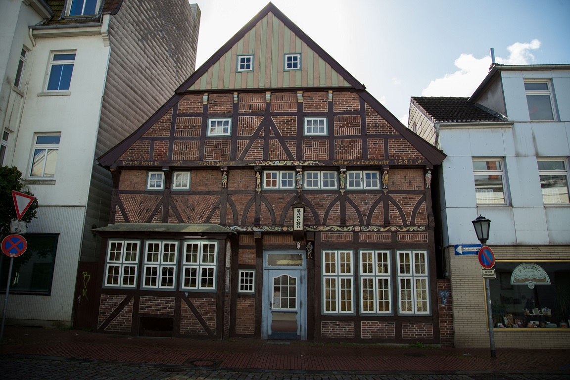 Rendsburgs äldsta privata hus byggt 1541.