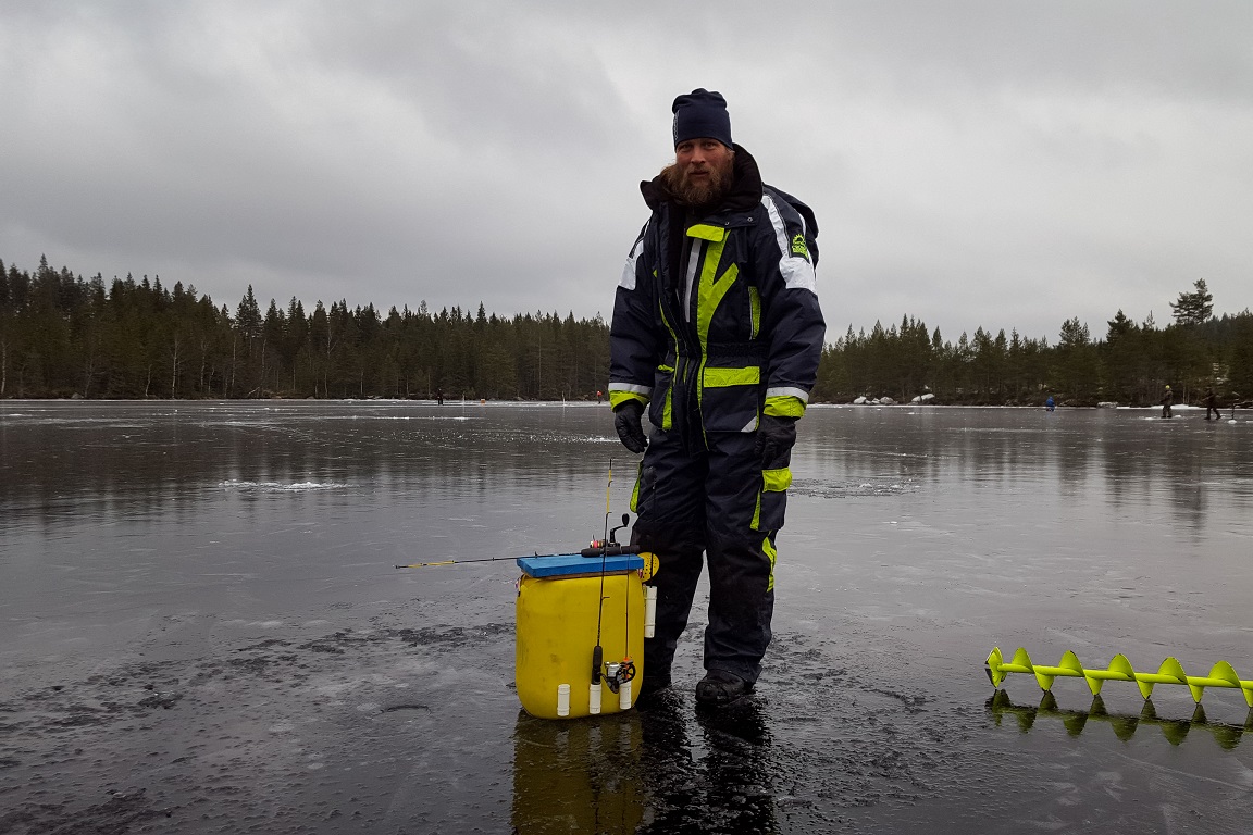 Hampus med vinterskägget på