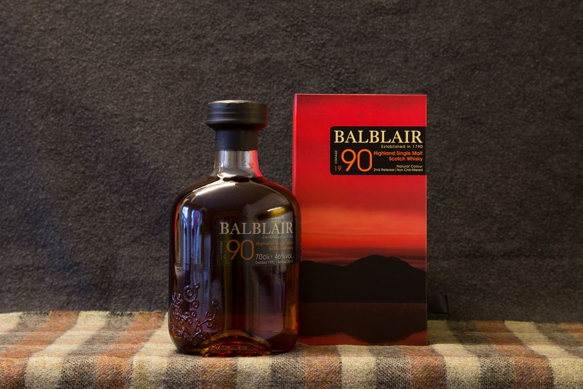 Balblair 1990-2014, ett destilleri jag började gilla efter besöket.