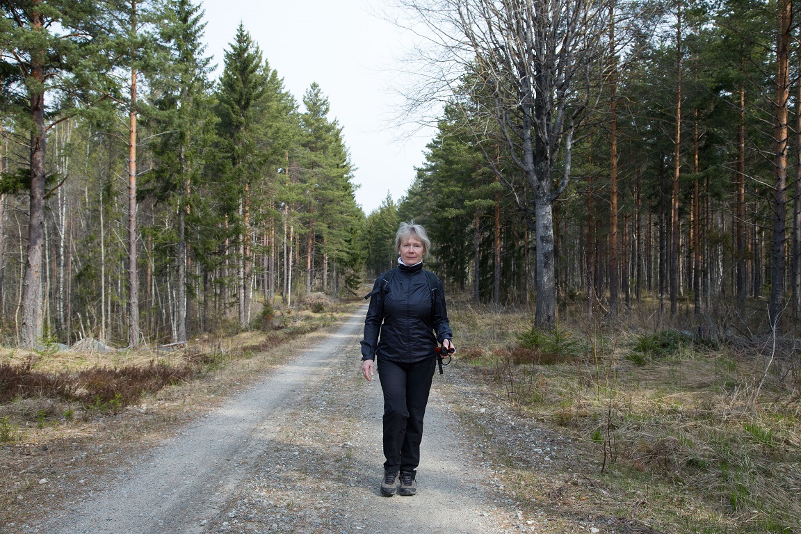 Gunsan beredd med kikaren