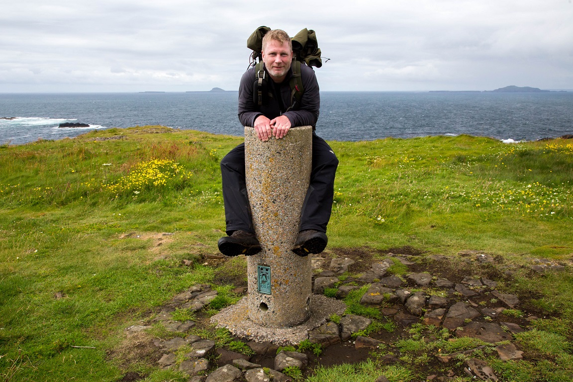 På toppen av Staffa