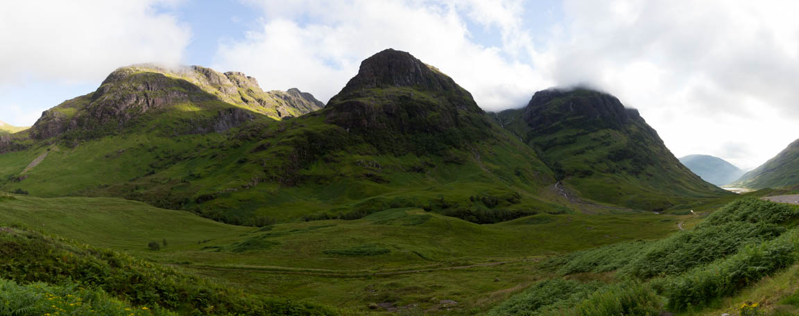 Three sisters panorama (efter vandring)