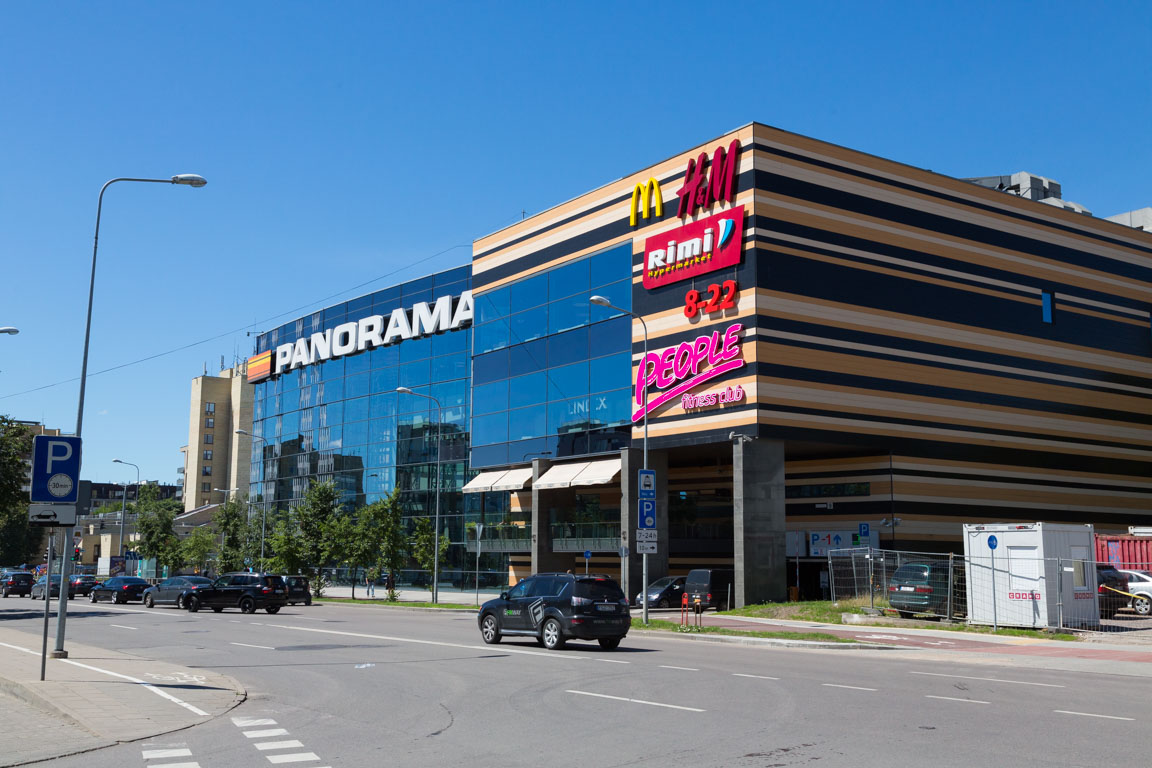 Det jättelika shoppingcentret Panorama