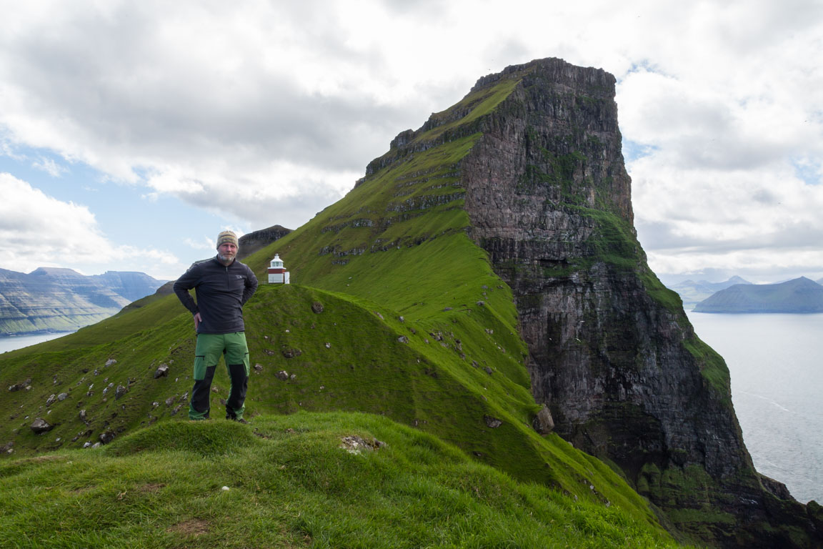 Jag vid Kallur lighthouse