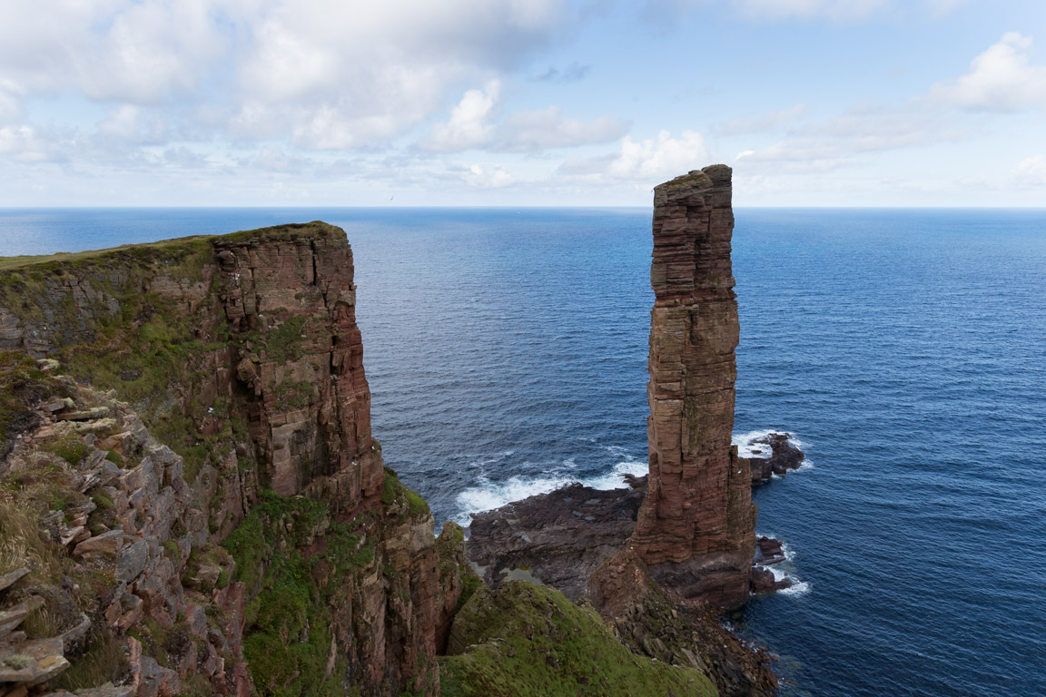 Old man of Hoy, 137 meter