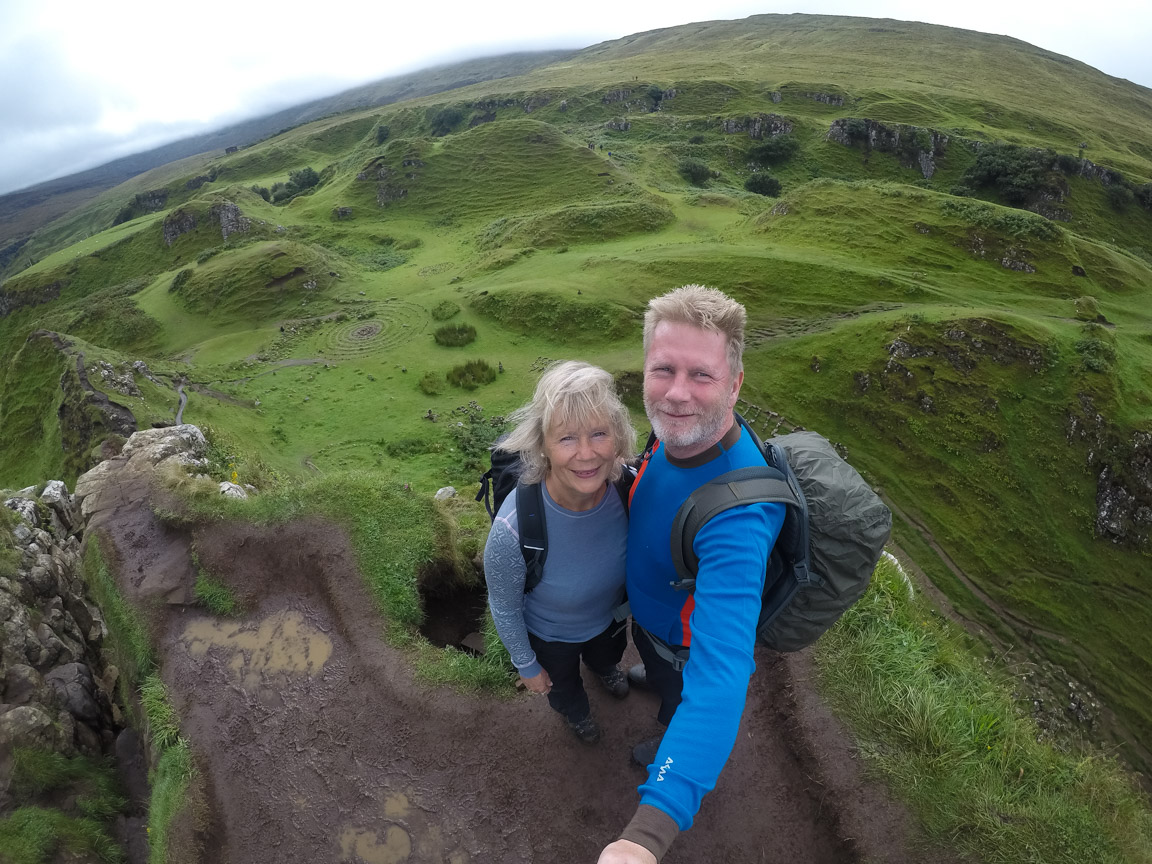 Selfie från Castle Ewen