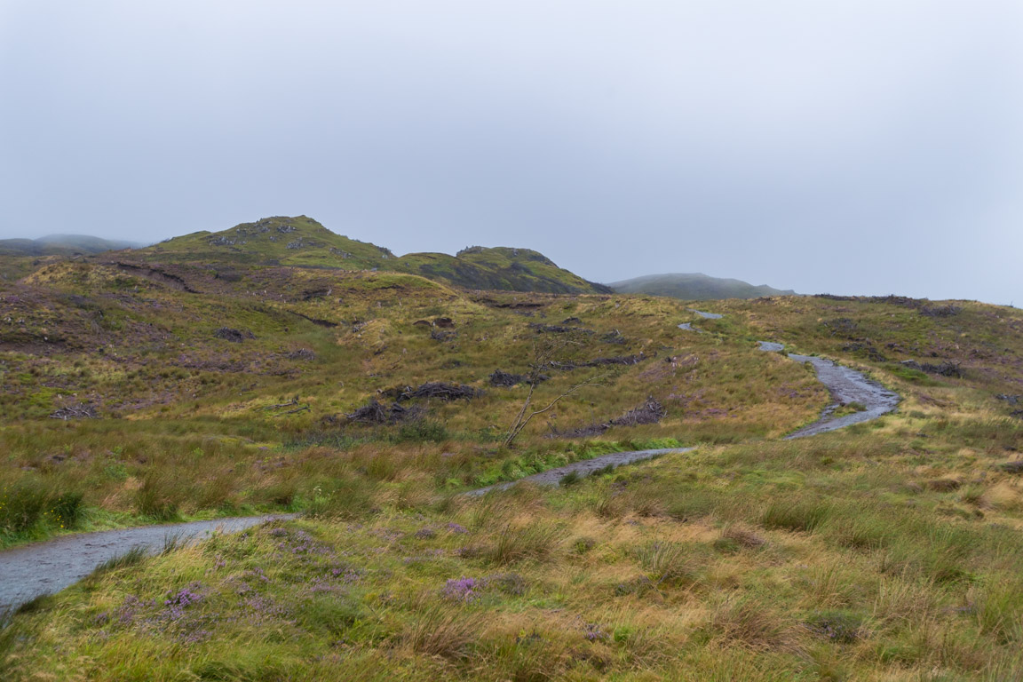 Stigen upp till Storr