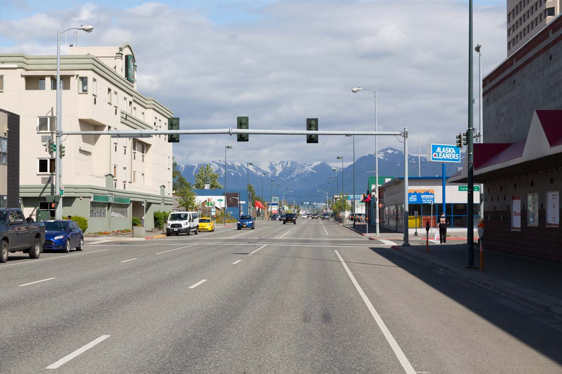 Anchorage down town