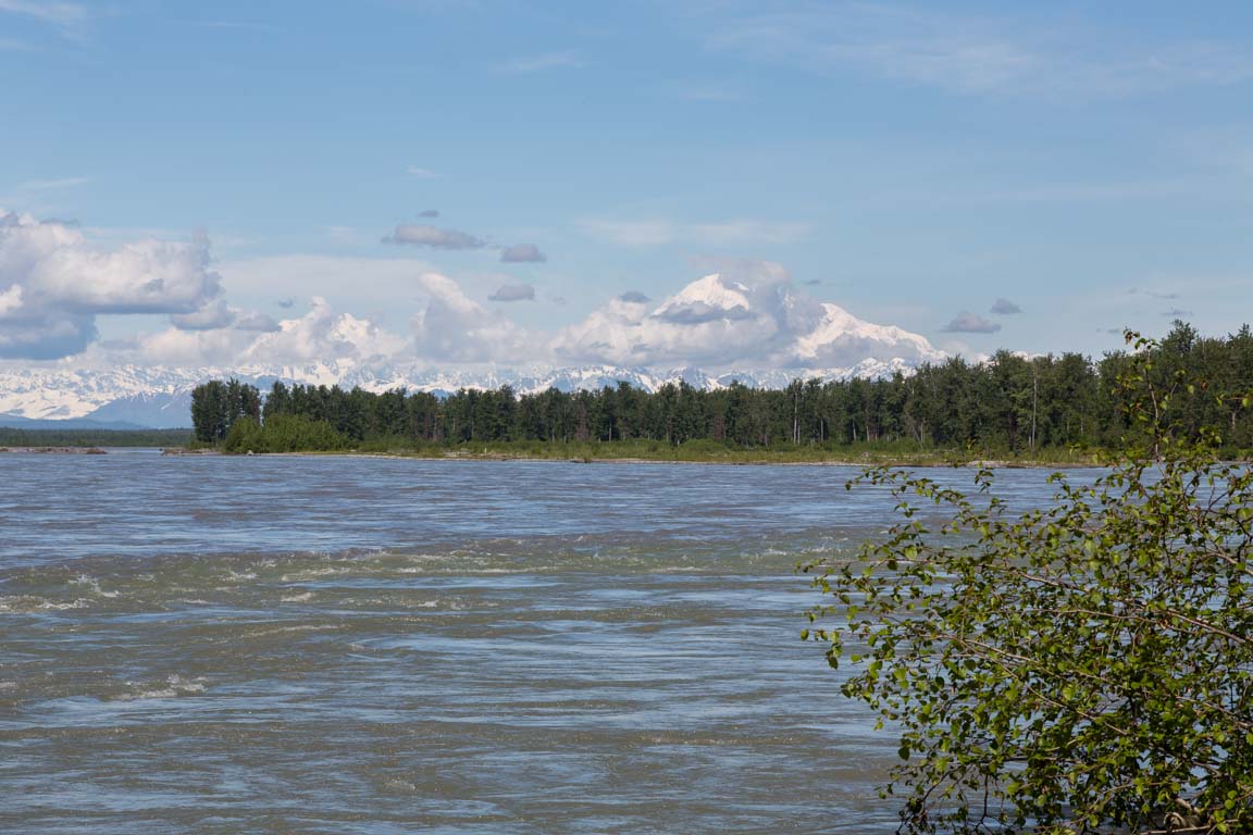 Denali sett från Talkeetna