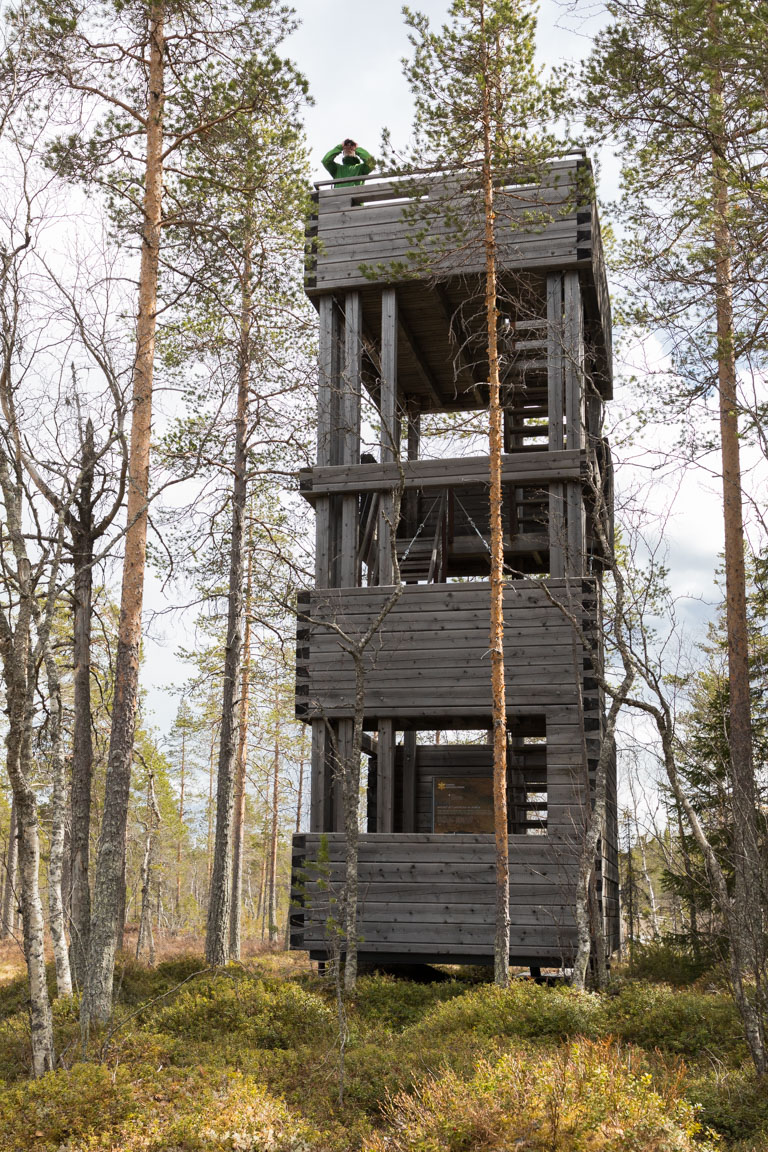 Utkikstorn med spanare