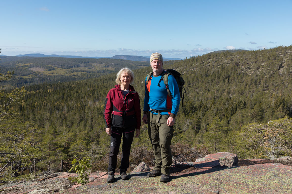 På väg upp för Slåttdalsberget