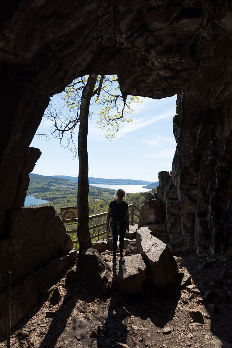 Grottan på Skulebergets sida