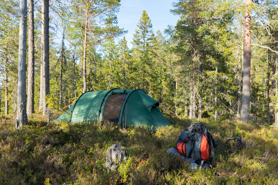 Tältet rest