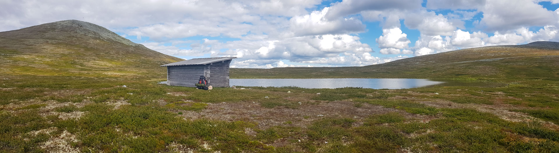 Vindskydd vid Hästtjärnen