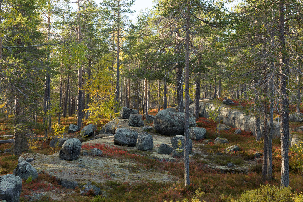 Möblerat med sten