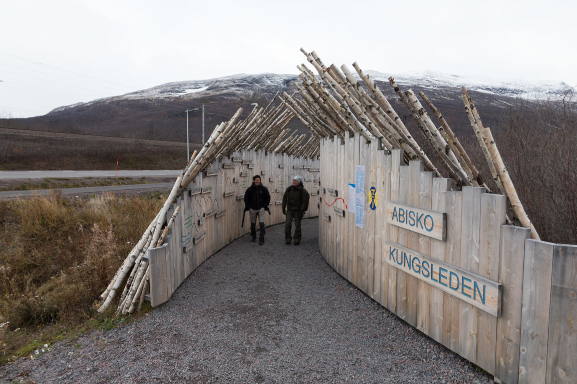 Början på Kungsleden