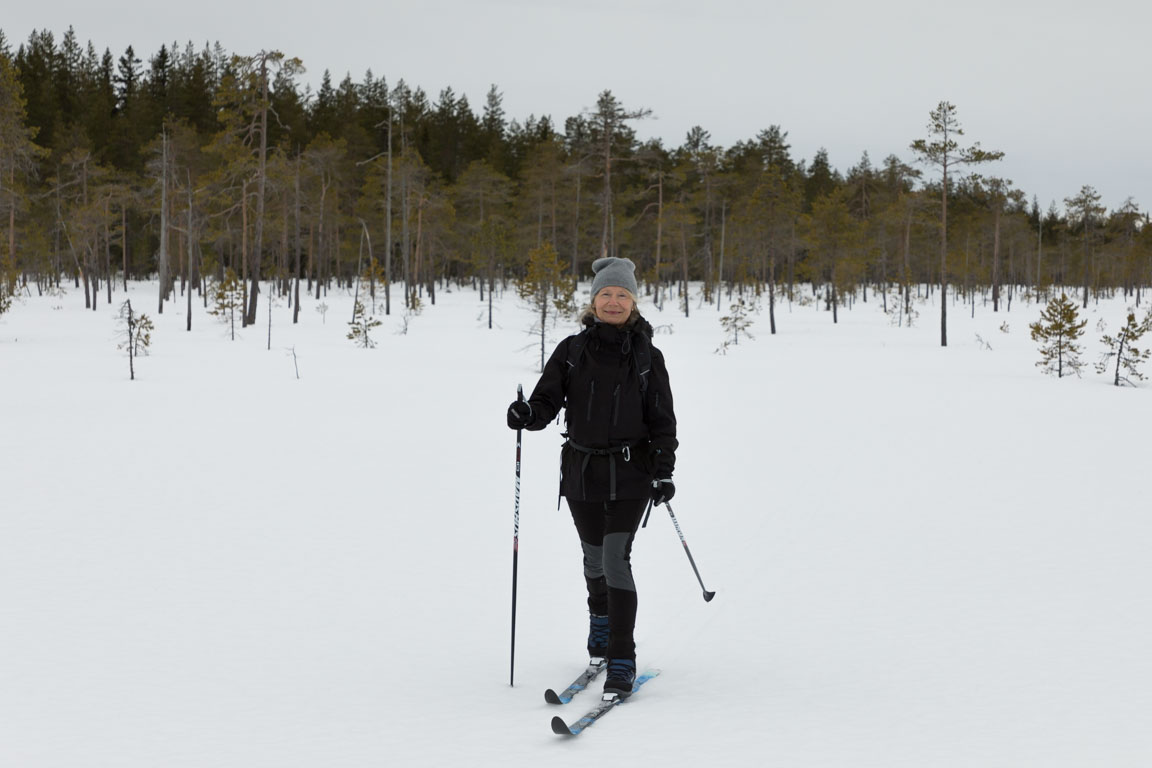 Nöjd skidåkare