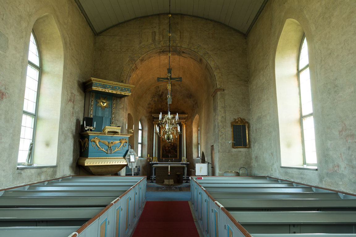 Resmo kyrka, en dunkel plats