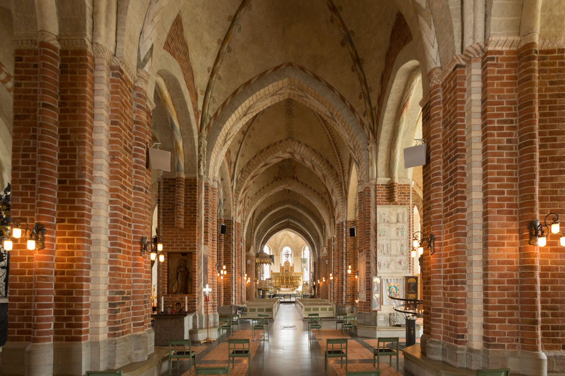 Inuti Strängnäs domkyrka